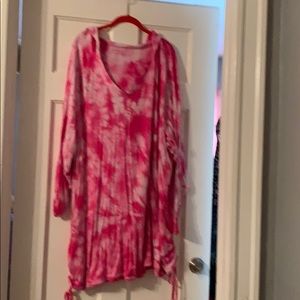 Torrid super soft hoodie tie dye
